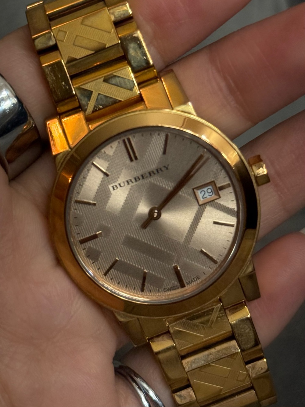 Burberry women’s The City watch
